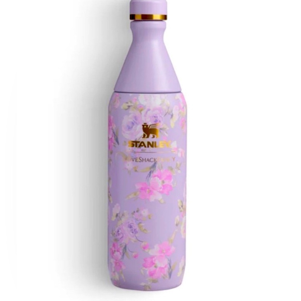 Stanley x Love Shack Fancy All Day Slim Bottle 20 oz Happy thoughts
